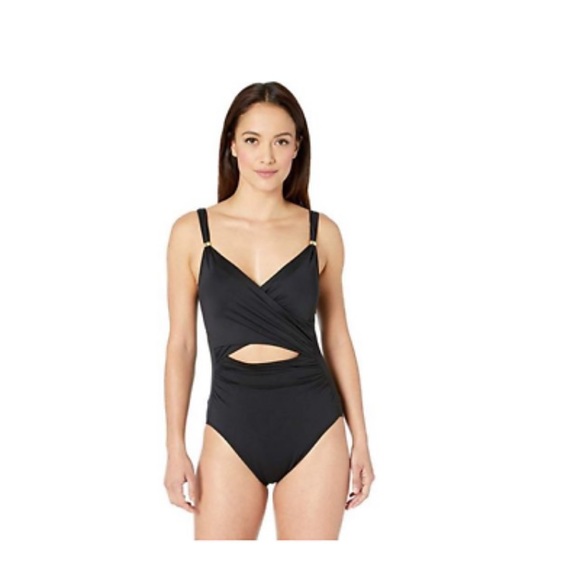 Ralph Lauren Slimming Fit Swimsuit NWT - Picture 2 of 6